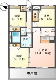 ベィビー コートの間取り画像