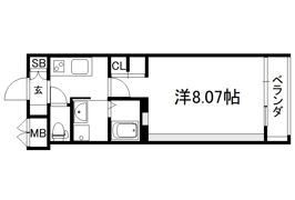 プラネシア京阪出町柳の間取り画像