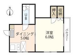 丸井ビルの間取り画像