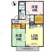 フォレスト Aの間取り画像