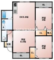 メゾンさくらの間取り画像