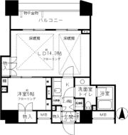 プライア渋谷の間取り画像