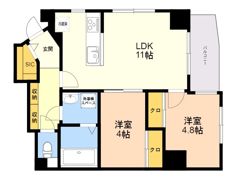 Modern palazzo赤坂NEUROの間取り画像