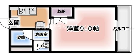 前川コーポの間取り画像