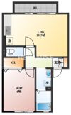 ウィルモア宮小路B棟の間取り画像
