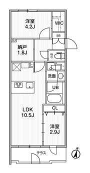 ルネサンスコート学芸大学の間取り画像