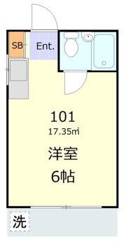 プレステージ王子本町の間取り画像