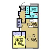 仮称 知多八幡アパートの間取り画像