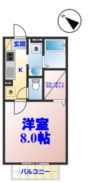 ジェンティーレ ダイワの間取り画像