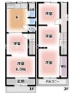 梶町4丁目貸家の間取り画像