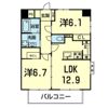 ライズ白山通りの間取り画像