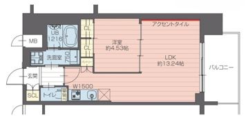 プレジオ永和ASIANの間取り画像