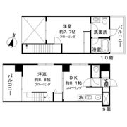ジェラ恵比寿レジデンスの間取り画像