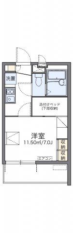 レオパレスステラⅡの間取り画像
