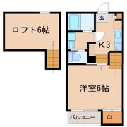 エミリア川内01の間取り画像