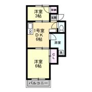 トシダビルの間取り画像