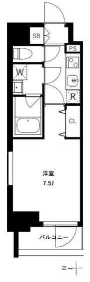 アーバンパーク浅草Ⅱの間取り画像