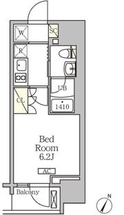ジオエント白金台の間取り画像