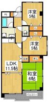 クレストみずほ台の間取り画像