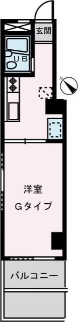 クレール東十条の間取り画像
