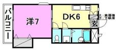 キャンパス東雲の間取り画像
