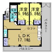 ギャラリー豊和の間取り画像