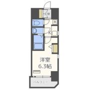 エステムコートディアシティWESTの間取り画像