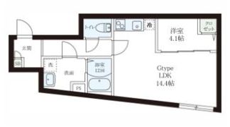 レピュア小石川レジデンスⅡの間取り画像