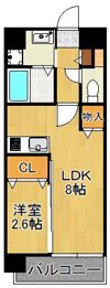 U’s Residence門司港オーシャンテラスの間取り画像