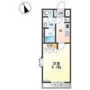リバティ ミユウⅡの間取り画像