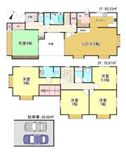寺町邸の間取り画像