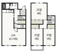 サニースクウェア津島Cの間取り画像