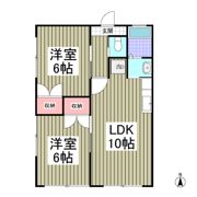 シーサイドハイムカトウⅡの間取り画像