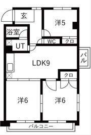 本山ヒルサイドヴィラの間取り画像