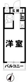 フレンドポート磯子の間取り画像