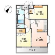 レインボーパレスの間取り画像