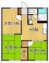 タウニィ熊西の間取り画像