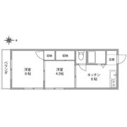 前原ハイムの間取り画像