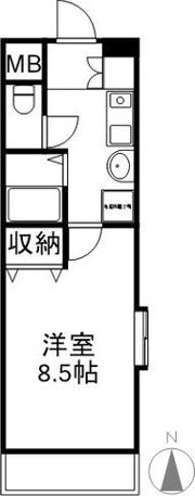 シャトーはるみの間取り画像