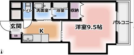 ソレイユアーバン18の間取り画像