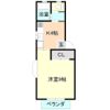 パルティールB棟の間取り画像