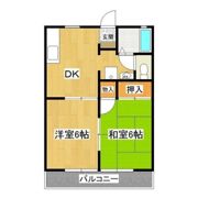 セジュールイン牛久の間取り画像