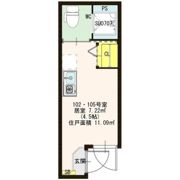 ハーモニーテラス野沢の間取り画像