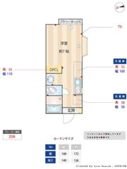 アモルファ ベータの間取り画像