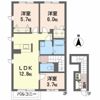 シャーメゾンTоwn福山北 B棟の間取り画像