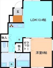 Rey20 B棟の間取り画像