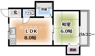 ジュネスシャトーの間取り画像