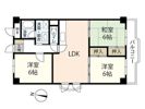 アームズ皆実の間取り画像