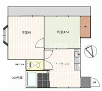 サンサバース小田原の間取り画像