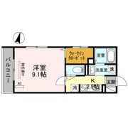 アヴァンセ新都心の間取り画像